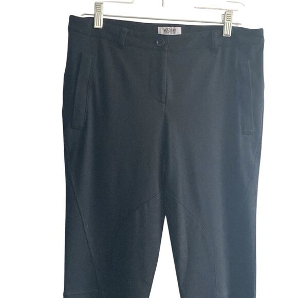 Moschino Cheap and Chic Black Straight Modest Stretchy Skinny Jeans sz 8 - Picture 2 of 8